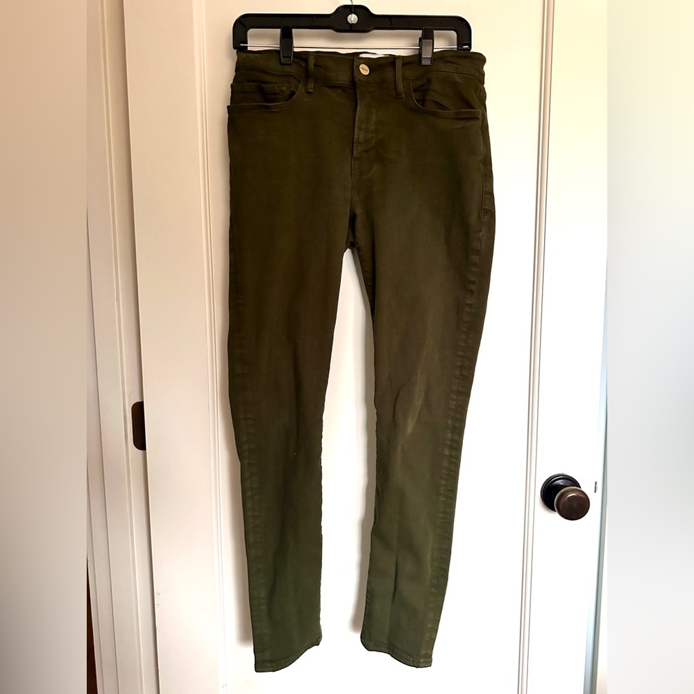 Frame Denim Women's Olive Skinny Jeans